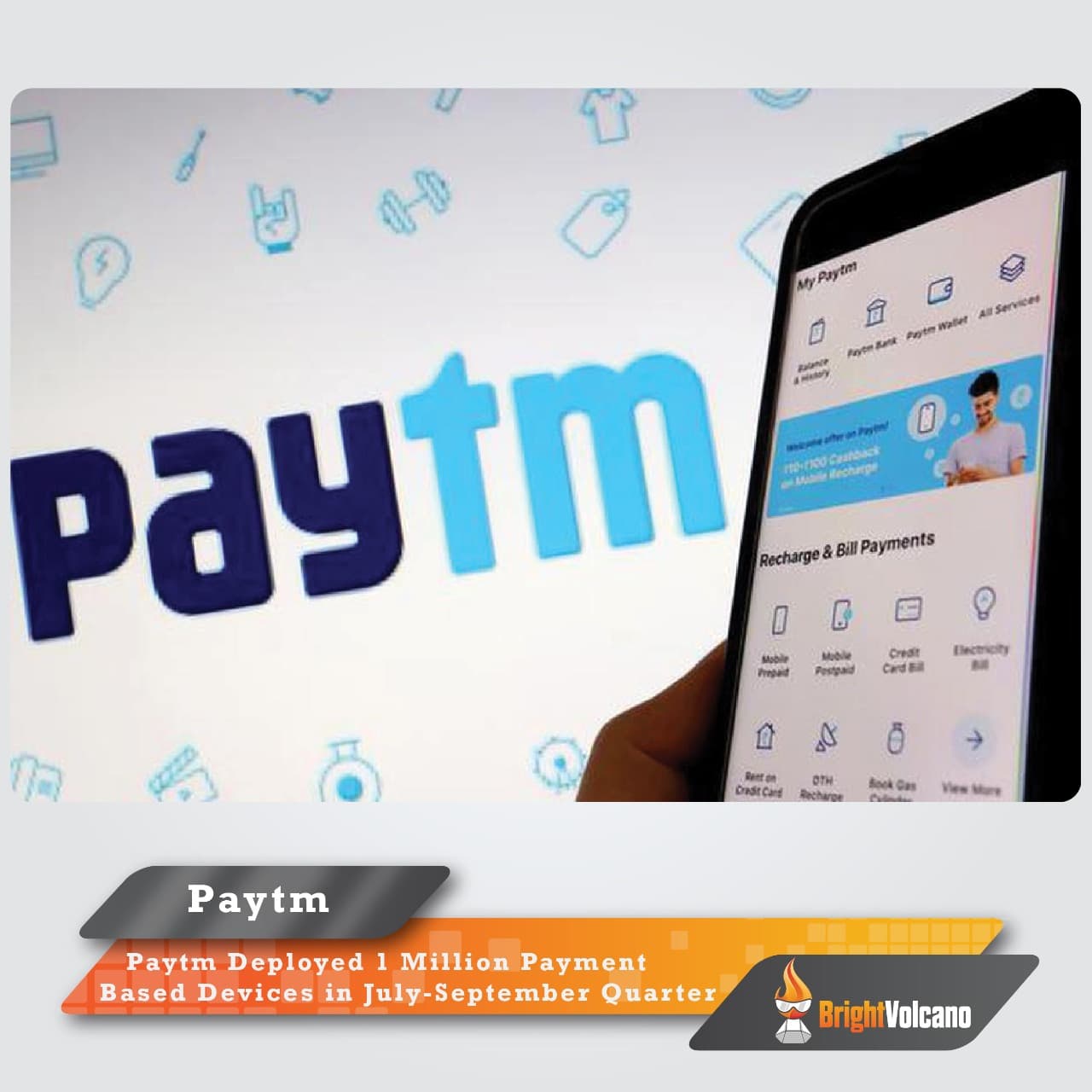 Paytm Deployed 1 Million Payment-Based Devices in July-September Quarter